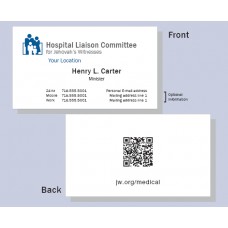 HLC, PVG, Media, Rooming, PID or Personal Contact Cards